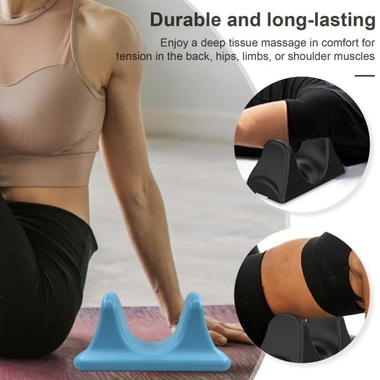 Psoas Release Tool Hip Hook Back Stretcher Large Muscle Massager for Deep Tissue Relief Versatile Hip Flexor Stretcher Trigger Point Tool