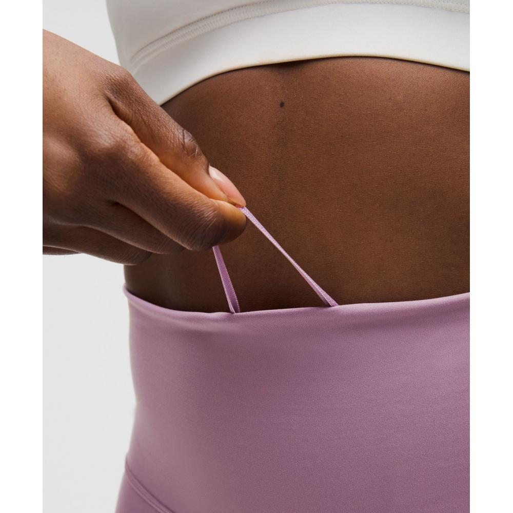 Lululemon Wunder Train High Rise Crop 21  Lavender Lux