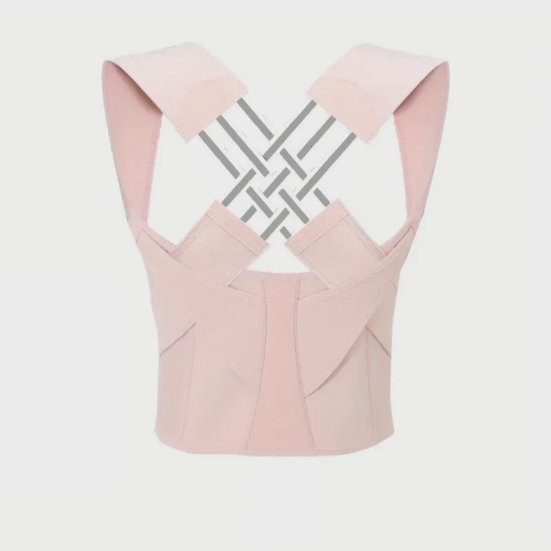 Невидимый пояс-корректор осанки унисекс — дышащий и регулируемый, подходит для взрослых и подростков.