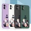 Samsung Galaxy A14 A24 A54 A34 для iPhone 11 12 13 14 15 Pro Max Xiaomi Redmi 13C Note 13 Huawei Straight Edge Мягкий чехол для телефона NY17 Spy X Family Anime