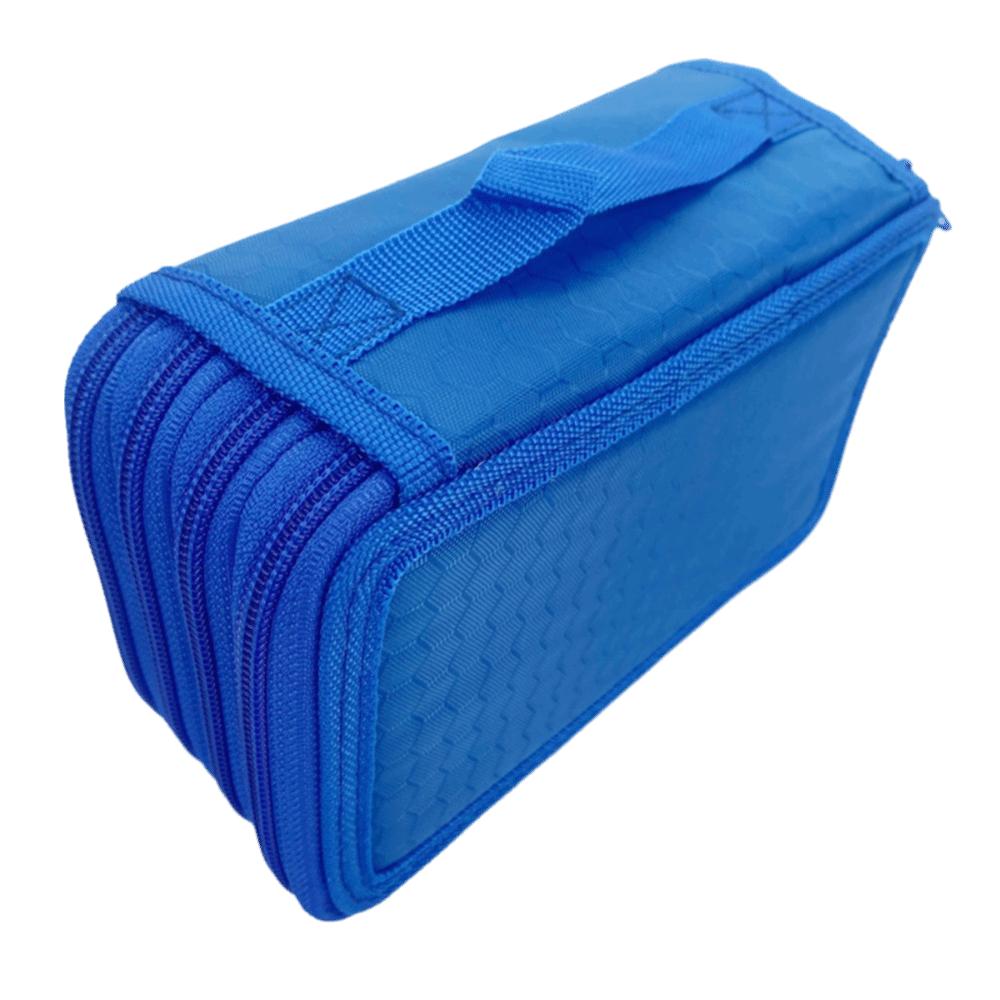 72 Holes Colored Pencil Bag Large Capacity School Stationery Bag Pen Pouch Office Accessories
