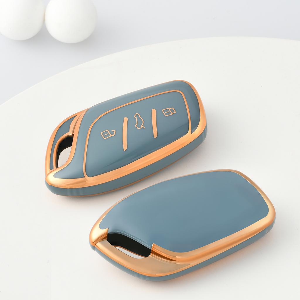 3 Buttons TPU Shell Fob for Roewe RX5 I6 I5 RX3 RX8 ERX5 MG ZS EV MG6 EZS HS EHS 2019 2020 Car Remote Key Case Cover Accessories