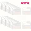 500/600/800 шт. Пластиковые крючки-вешалки с клейкой основой, Держатели-розетки, Прочные этикетки для дисплеев для розничных магазинов малого бизнеса