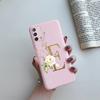 For Oppo Reno 6 Lite Case CPH2365 Cute Letters Cover Soft Silicone Case For Oppo Reno6 Lite Reno 6Lite Coque Fundas Capas Bumper