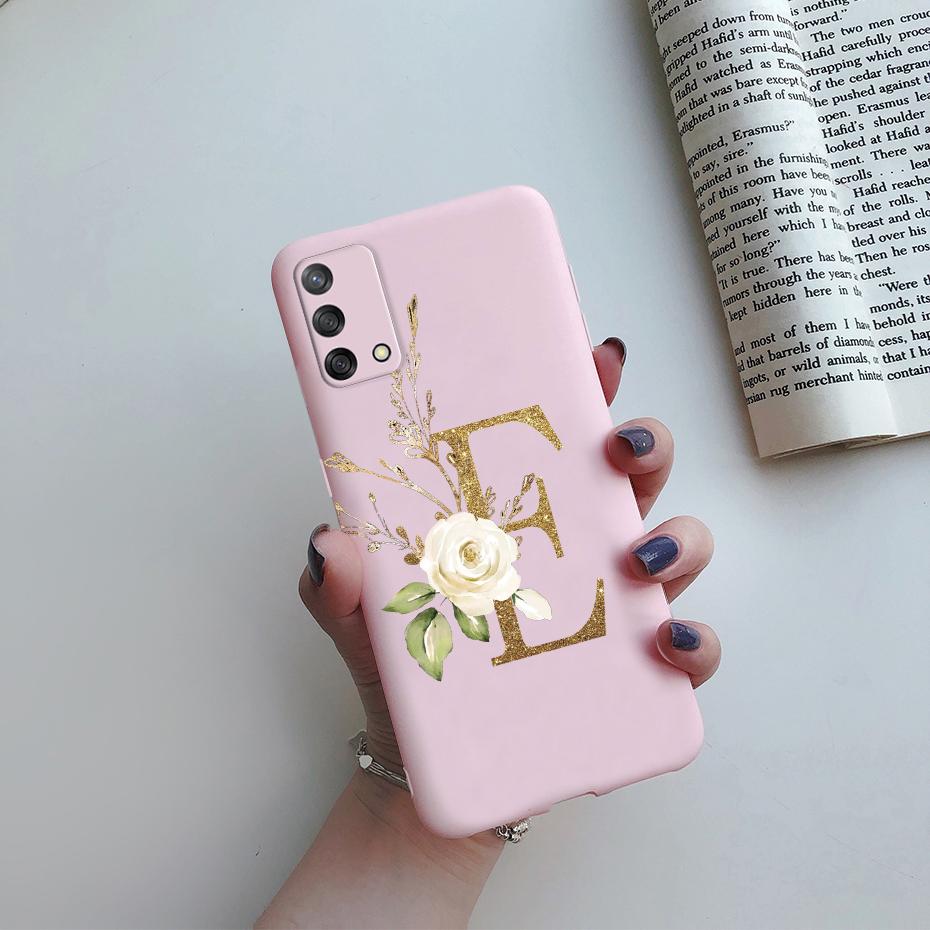 For Oppo Reno 6 Lite Case CPH2365 Cute Letters Cover Soft Silicone Case For Oppo Reno6 Lite Reno 6Lite Coque Fundas Capas Bumper