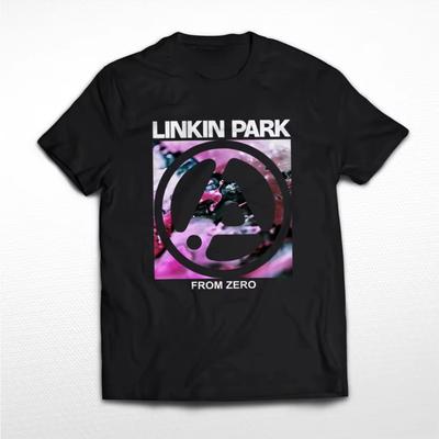 Хлопковая футболка группы LINKIN PARK Музыкальная тематика LinkinPark Новый Рок Ну-метал Стиль Мужские и Женские Футболки Большой Размер