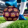 Queensland Maroons Size 5 Sports Training Ball Shock Absorbing Durable Ball For Match Daily Practice Outdoor Activities