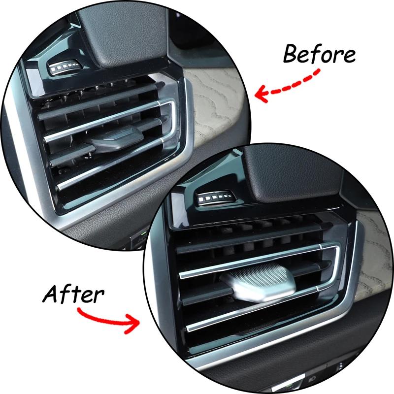 For BMW X5 G05 X6 G06 X7 G07 2019-2025 Car Front Rear Air Conditioning Vent Adjustment Decoration Cover Car Interior Accessories