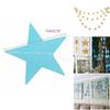 Multi-color Star Paper Garland Perfect For Making Your Event Shine Bright