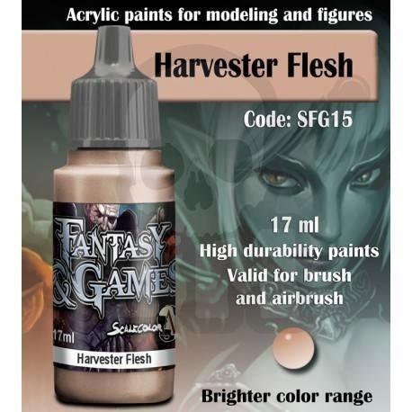 Sfg-15 scale color harvester flesh