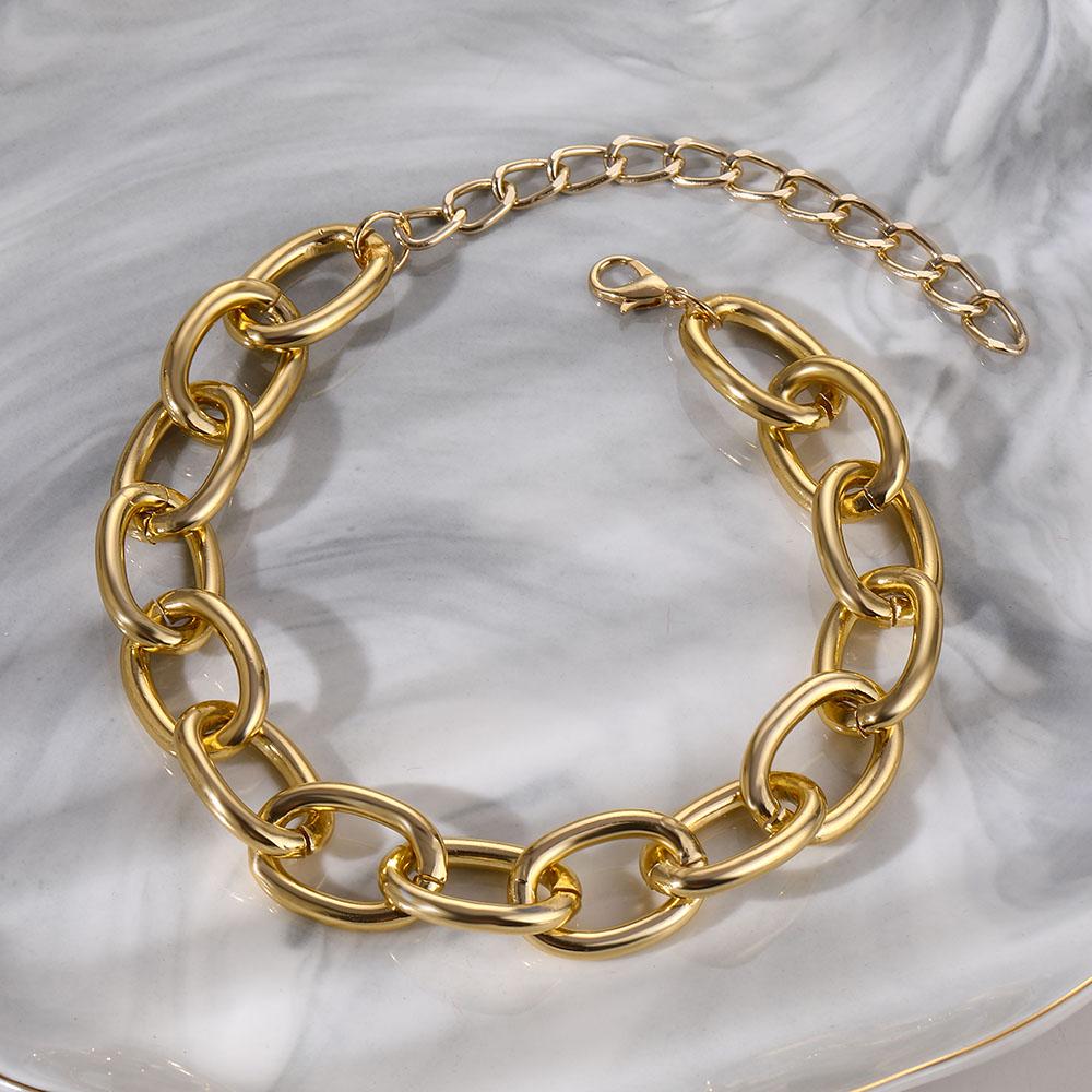 Преувеличенное панк толстое цепное ожерелье KTJ