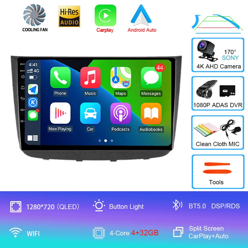 Android 14 Auto Carplay Car Radio Multimedia Player For Mercedes-Benz Vito 2 W639 Viano 2 2003 - 2015 Navigation GPS 4G+WIFI BT