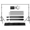 2 * 3 Meters/6.6 * 10 Feet Studio Backdrop Stand Bracket Aluminum Alloy Adjustable Photography
