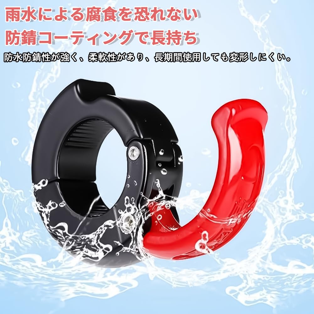 Велосипедный крюк KASELIN T6 из алюминиевого сплава, подходит для руля диаметром от 20 до 24 мм, крюк для руля, обработанный на станке с ЧПУ, процесс анодирования, складной, скрытый дизайн, Lo