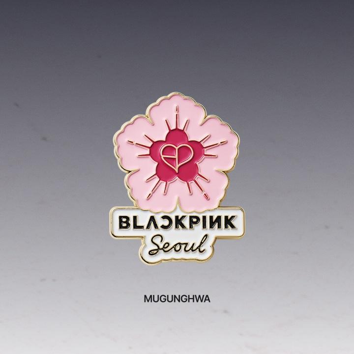 Официальный значок BLACKPINK [KOREA EDITION] - Традиционная металлическая брошь K-Heritage