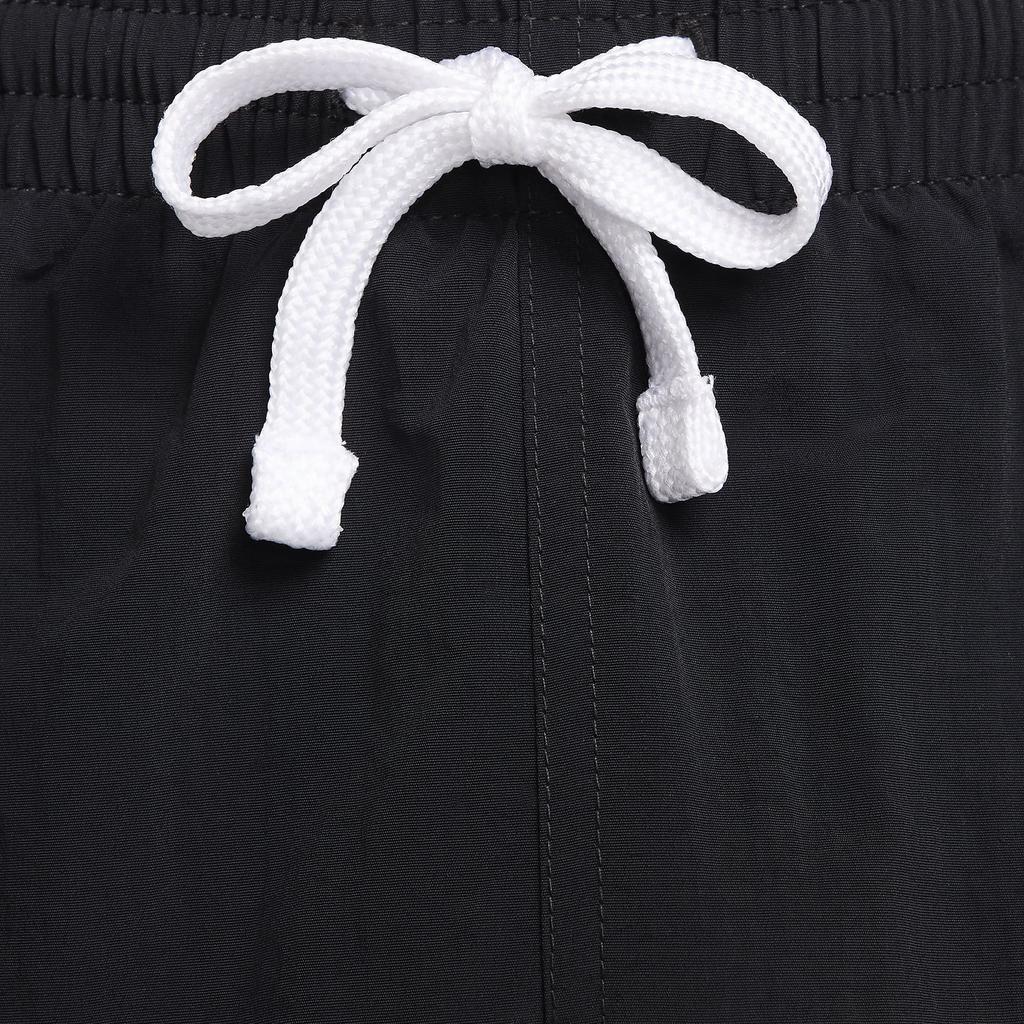 Nike Swim Solid Logo Drawstring Casual Shorts Men shorts Black NESSE495-001