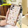 Shockproof Cartoon Phone Case For Infinix Zero X/X Pro/X6811/X6811B Soft Case Cute Dirt-resistant Ring Kickstand Durable