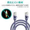 Elecom LAN Cable CAT6 15m Unbreakable Connector Simple Package RoHS Compliant Light Gray LD-GPT/LG15/RS