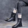 Fashion Zip Lightweight Women's Ankle Boots British Style Plain Booties On Offer Designer Luxury Y2k Autumn Goth Pu Female Short Shoes