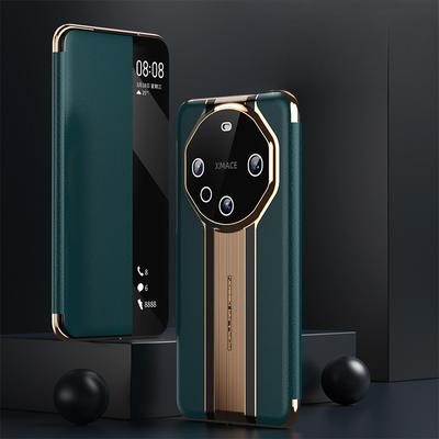 Чехол-книжка для телефона Huawei Mate60rs Smart Extraordinary Master подходит для Mate 50/40 Pro, кожаный противоударный чехол