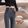 Fleece Breasted Leggings Women's New Small High Waist Slim Hip Lift Large Size Thin Yoga Shark Pants