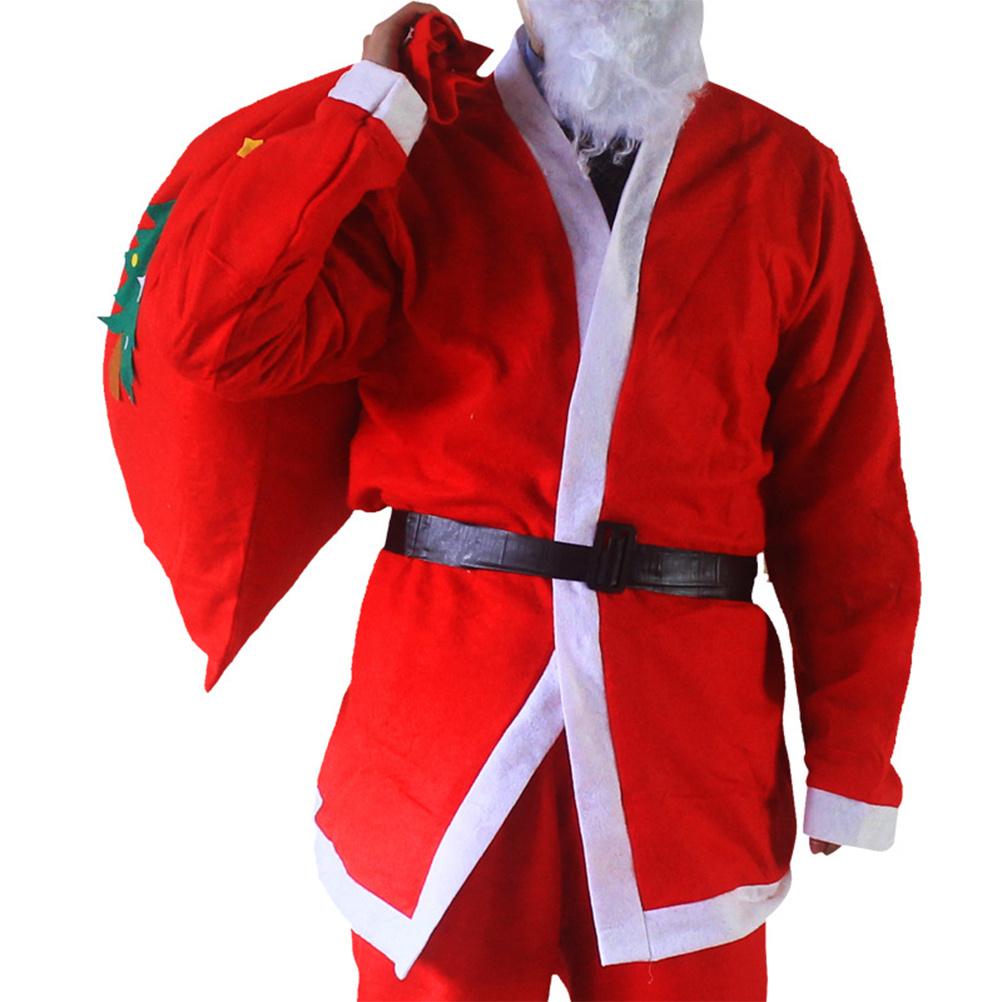 Christmas Gift Bag Large Size Nonwoven Fabric Candy Gifts Bag Santa Gift Bags for Holiday Decor Family Celebration