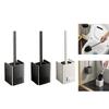 Toilet Brush Lavatory Brush Toilet Brush Holder Set No Drill Innovative Durable Bathroom Cleaning Brush