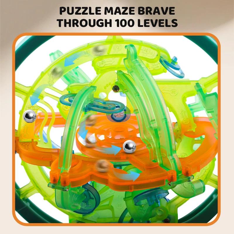 Нетоксичный Лабиринт Шар Мини Магический 3D Пазл Интеллект И Идея Игра Лабиринт Perplexus Лабиринт Подарки Iq Дисплей Для Детей И
