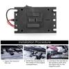 Lvye 12V автомобильный двигатель крыса грызун куница ультразвуковой репеллент шоковый отпугиватель мышей