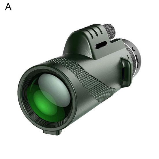 Монокулярный телескоп 80x100 Высокомощные монокуляры для взрослых Высококачественный монокуляр для охоты Наблюдения за дикой природой Птицы Путешествия Кемпинг