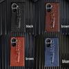 Чехол-получечник из натуральной кожи с рисунком головы дракона для Honor Play6T, 4T, Play5TPro