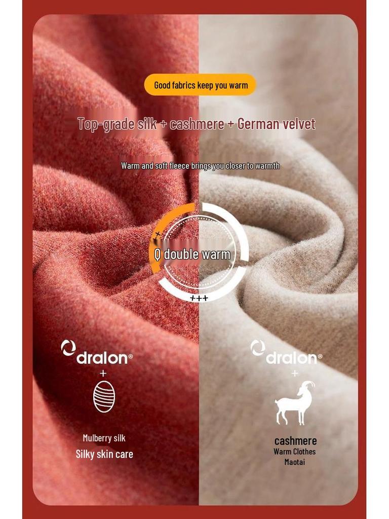 Женский утолщенный бархатный базовый слой с высоким воротом на флисовой подкладке, теплая кашемировая водолазка, осень 2025