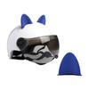 Универсальный шлем кошачьи уши украшения мотоцикл электромобиль вождение стиль милые кошачьи уши наклейки декор шлем аксессуары