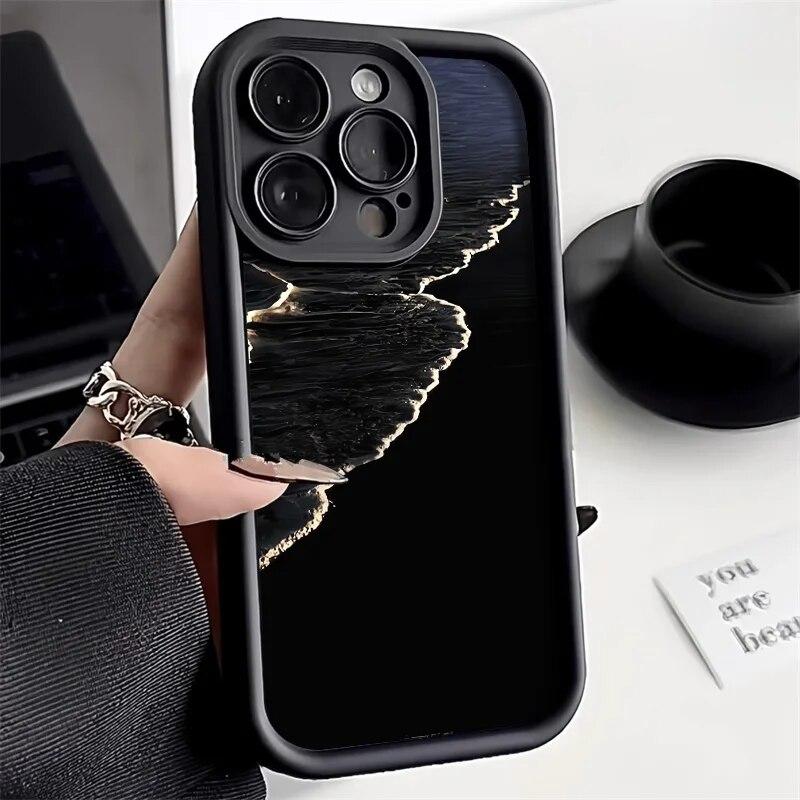 Soft Candy Liquid Silicone Phone Case For iPhone 15 Pro Case for iPhone 11 13 12 14 Pro Max XR XS 7 8 SE Shockproof Bumper Cover