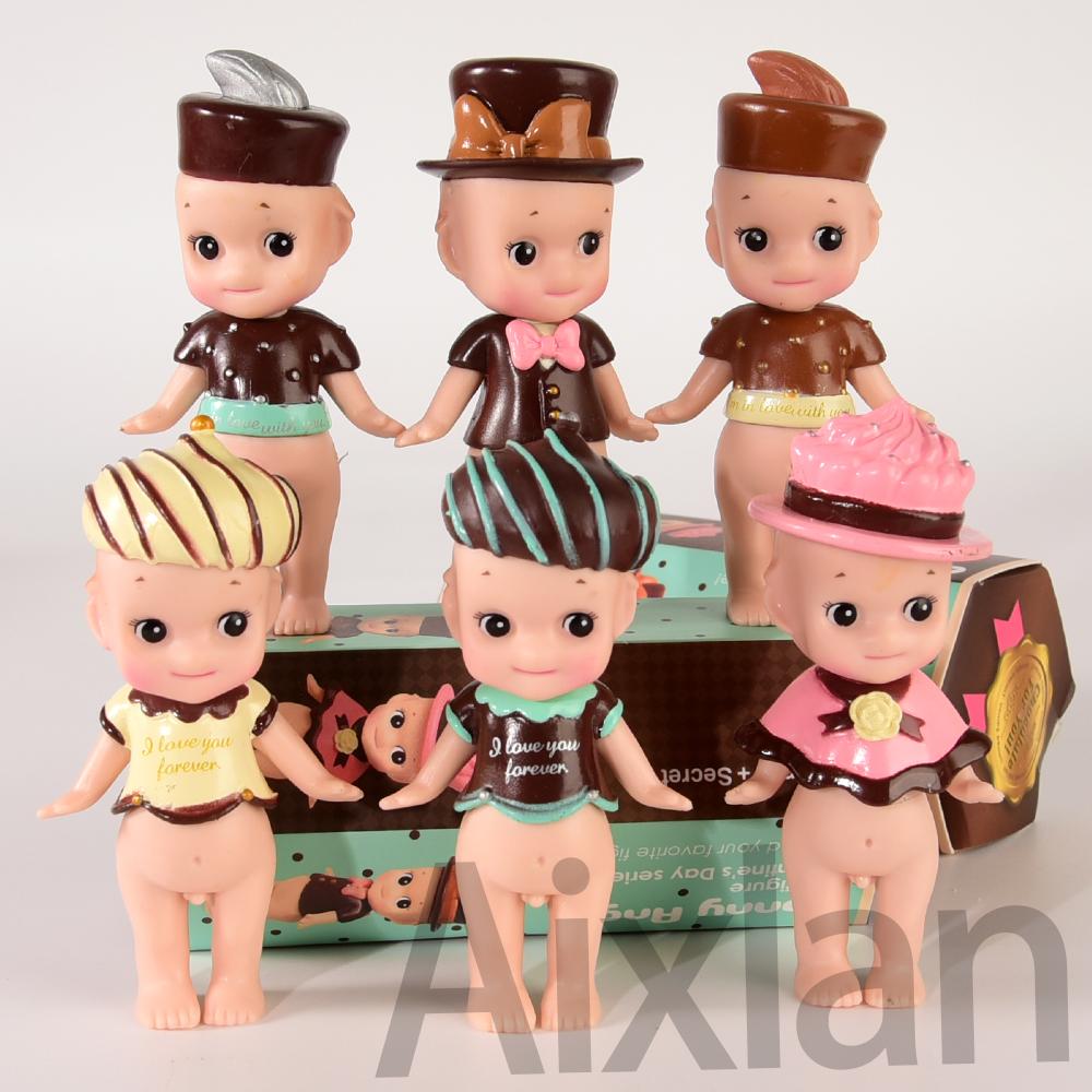 Милая кукла Kewpie Ограниченная серия ко Дню святого Валентина Фигурка Sonny Angel Животное Игрушки Лиса Собака Мышь Ограниченная 1 шт 8 см