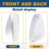 Door Rearview Mirror Cover Cap Housing Fit for Mazda CX5 CX-5 2017-2021 Protective Cover for Exterior Mirrors  Car Accessories
