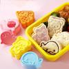4Pcs/Set Cute Samll Dolphin Samll Seal Squirrel Bear Sandwich Cookie Mold Cutters Cutter Cookie Cake Decorating Moulds Tools