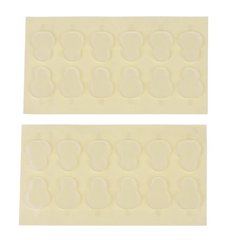 2 шт. Модель одного и того же наноклеевого украшения куклы нано двухсторонний скотч прозрачный высоковязкий прочный фиксированный патч