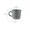 Nordic Ceramic Retro Coffee Mug Simple Office Tea Cup Coarse Pottery Handmade Breakfast Milk Mug Couple Drinkware