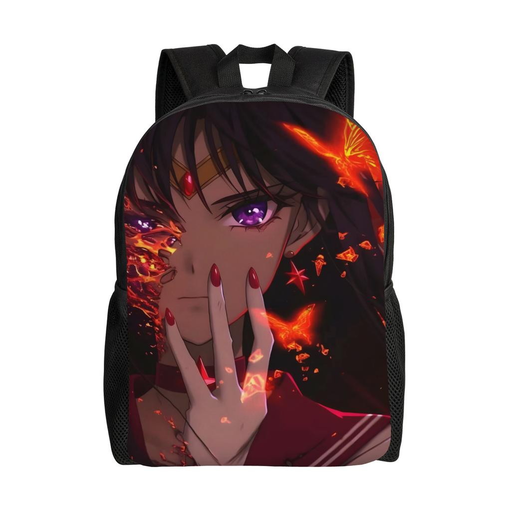 1Piece Fire Butterfly New School Year Knapsack Sailor Moon Office Workers Backpack