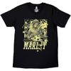 Bob Marley Football Collage Tee Tshirt Unisexs
