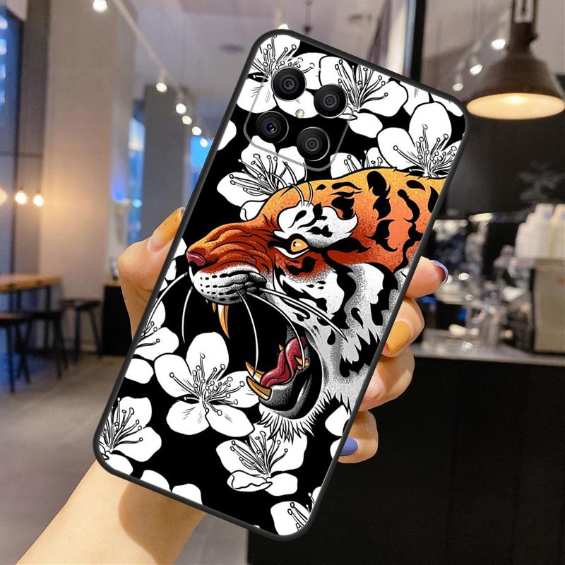 Японский Тигр Для Honor Magic 7 5 6 8 Pro Чехол Для Honor 200 400 Lite 70 90 X8c X8b X9a X9b X9c X9d Win RT