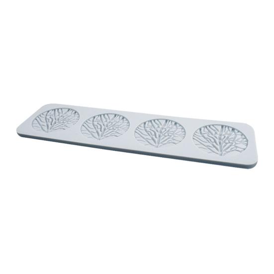 Силиконовая форма для шоколада «Рождественская снежинка» для украшения торта, коврики для отпечатков помадки, формы для выпечки