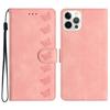 Применимый кожаный чехол для iPhone17 15Pro Skin Sense Scrub Бабочка тисненый чехол-кошелек с отделениями для карт 14plus