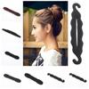 Easy Big Ring Hairstyle Twist Maker Hair Disk Donut Bun Curler Braider Hair Bun Maker  Women