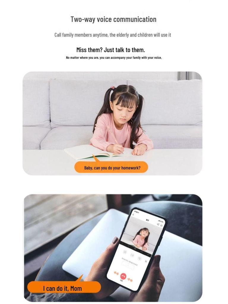 360° Rotating Wireless WiFi Surveillance Camera with Phone Connectivity, Remote Access, Clear Night Vision, and Smart Tracking