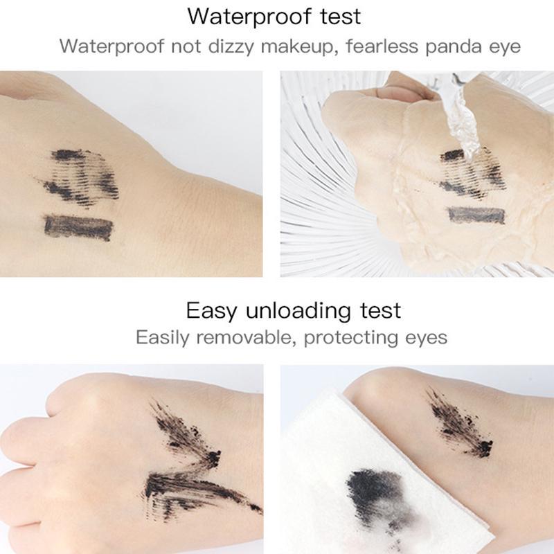 4D тушь для ресниц с шелковым волокном для завитых объемных ресниц, водостойкая тушь для наращивания ресниц Rimel