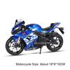 1:12 Сплавных Suzuki GSX1000R S1000RR Мотоциклов Игрушка Литые Модели Автомобилей Колесо Амортизация Колеса Рулевое Управление Транспортное Средство Детские Подарки