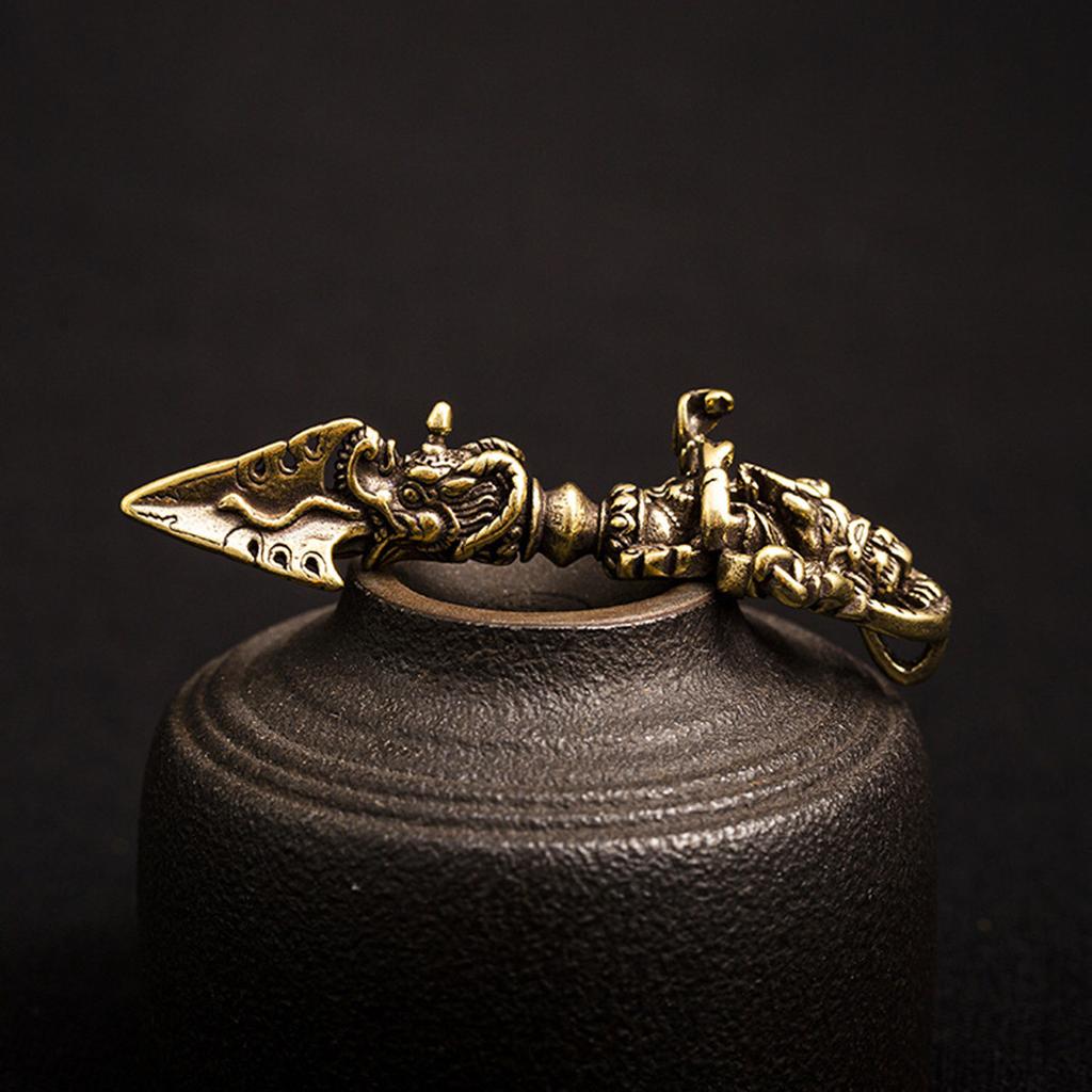 Статуэтка Будды, латунный миниатюрный домашний орнамент, коллекционные предметы, бронзовый автомобиль