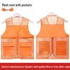 Custom Logo Reflective Mesh Vest for Kids' Outdoor Activities